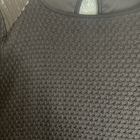 Monif C Dress‎ Womens 1X Black Sheath Half Sleeve Knee Length Cocktail Career - Picture 5 of 12